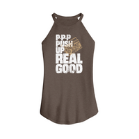 Womens X-Small Brown Tank Top