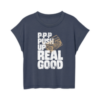 Womens Small Navy Style_T-Shirt