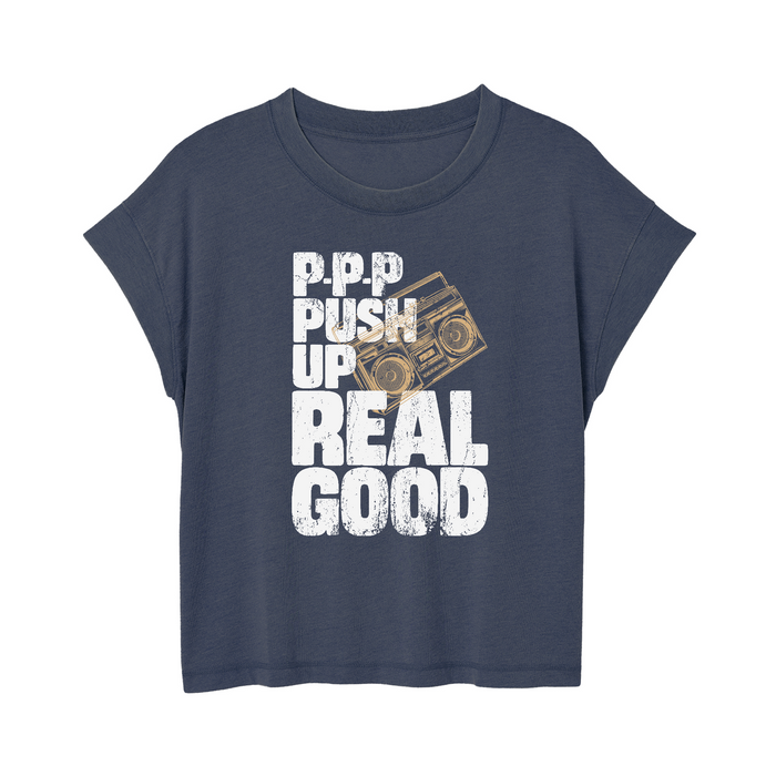 Womens Small Navy Style_T-Shirt