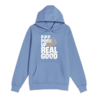 Unisex Small Colony Blue Pullover Hooded Sweatshirt