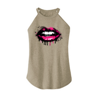 Womens X-Small Sand Rocker Tank Top