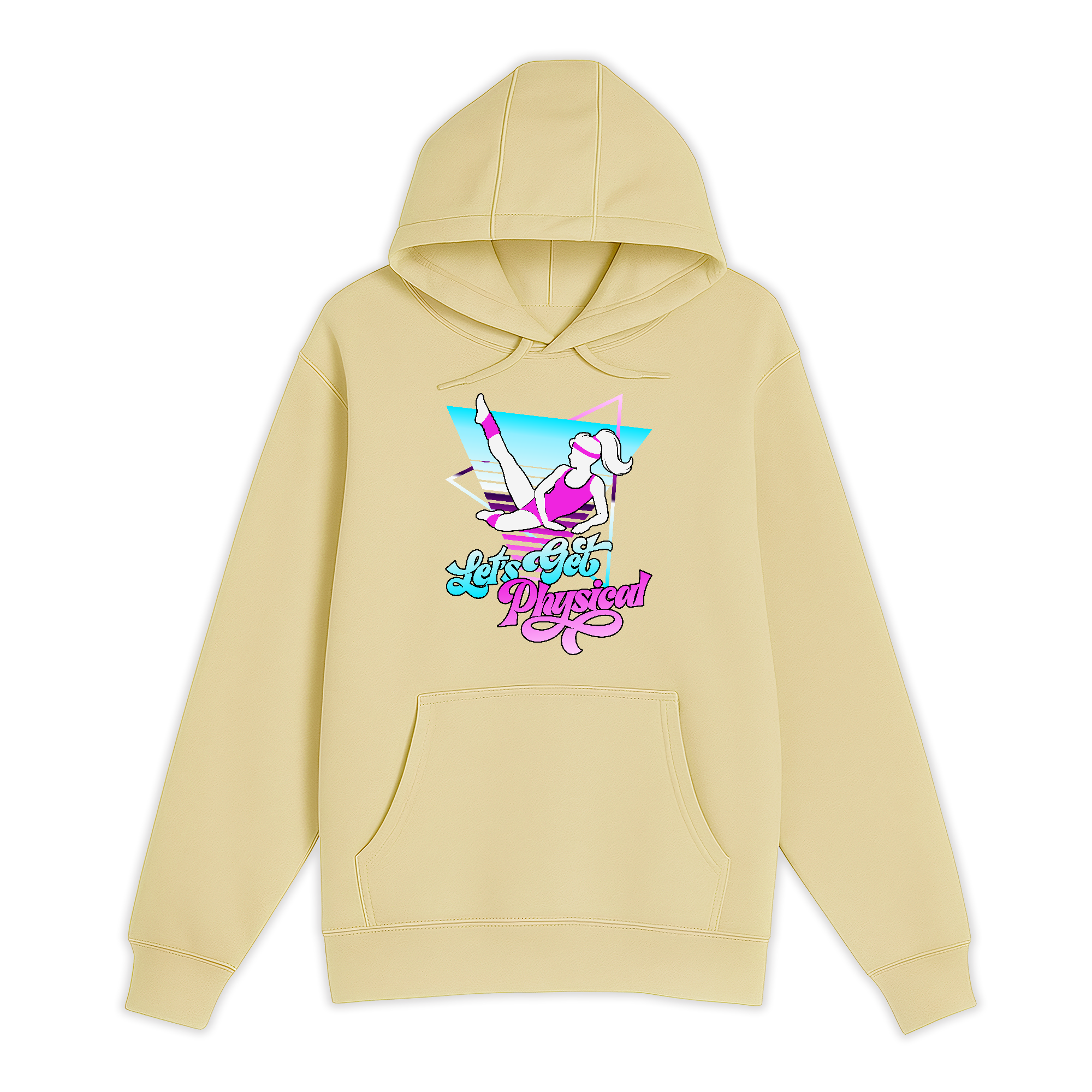 Unisex Small Pina Colada Pullover Hooded Sweatshirt