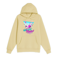 Unisex Small Pina Colada Pullover Hooded Sweatshirt