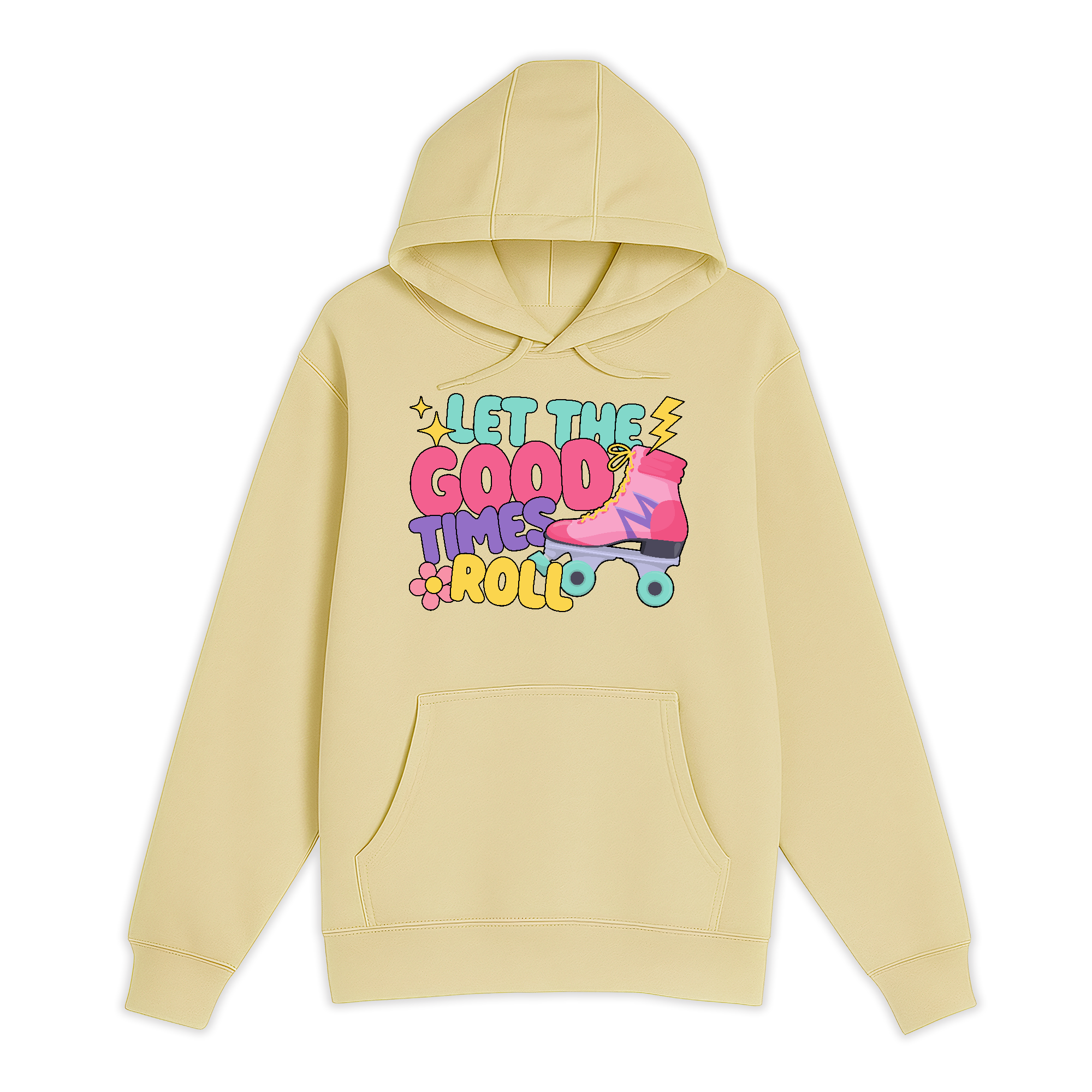 Unisex Small Pina Colada Pullover Hooded Sweatshirt