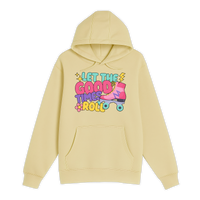 Unisex Small Pina Colada Pullover Hooded Sweatshirt