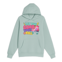 Unisex Small SEA FOAM Pullover Hooded Sweatshirt