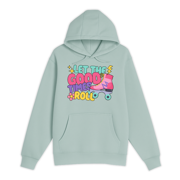 Unisex Small SEA FOAM Pullover Hooded Sweatshirt