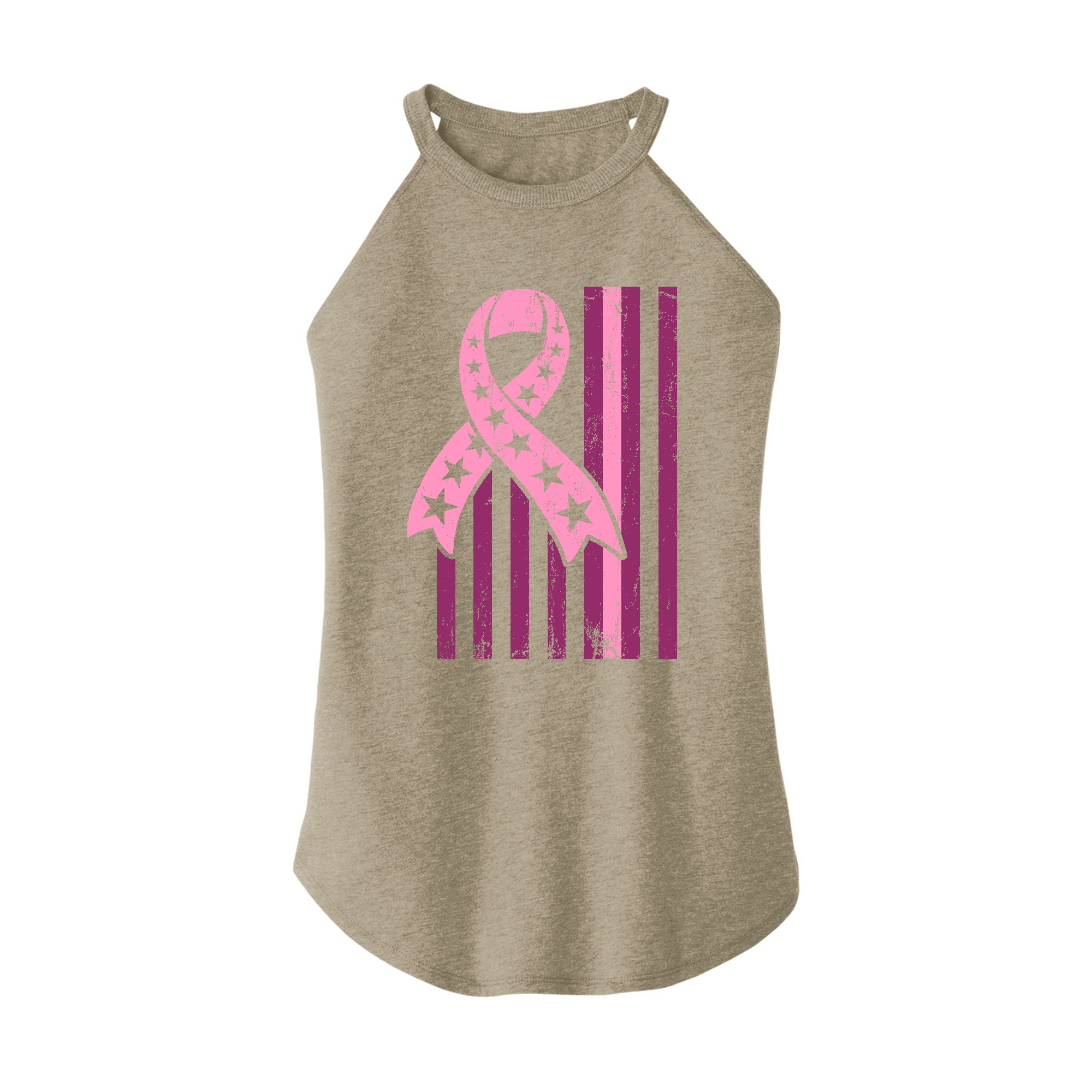 Womens X-Small Sand Rocker Tank Top