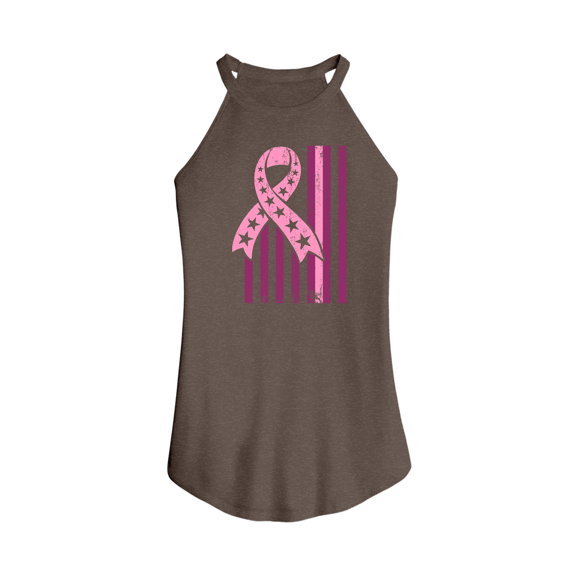 Womens X-Small Brown Tank Top