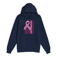 Unisex Small Navy Pullover Hooded Sweatshirt