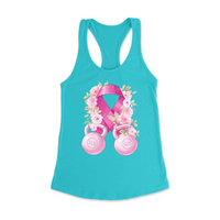 Womens X-Small Tahiti Blue Style_Tank Top