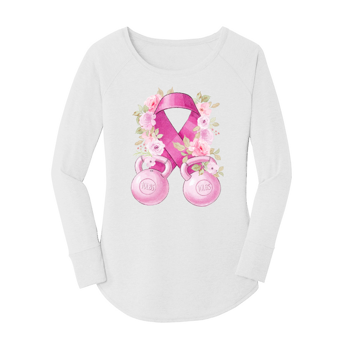 Womens X-Small White Long Sleeve Tunic Tee