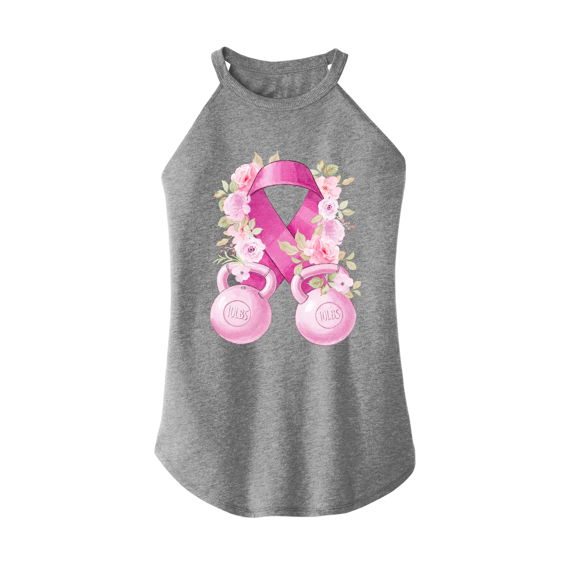 Womens X-Small Grey Rocker Tank Top