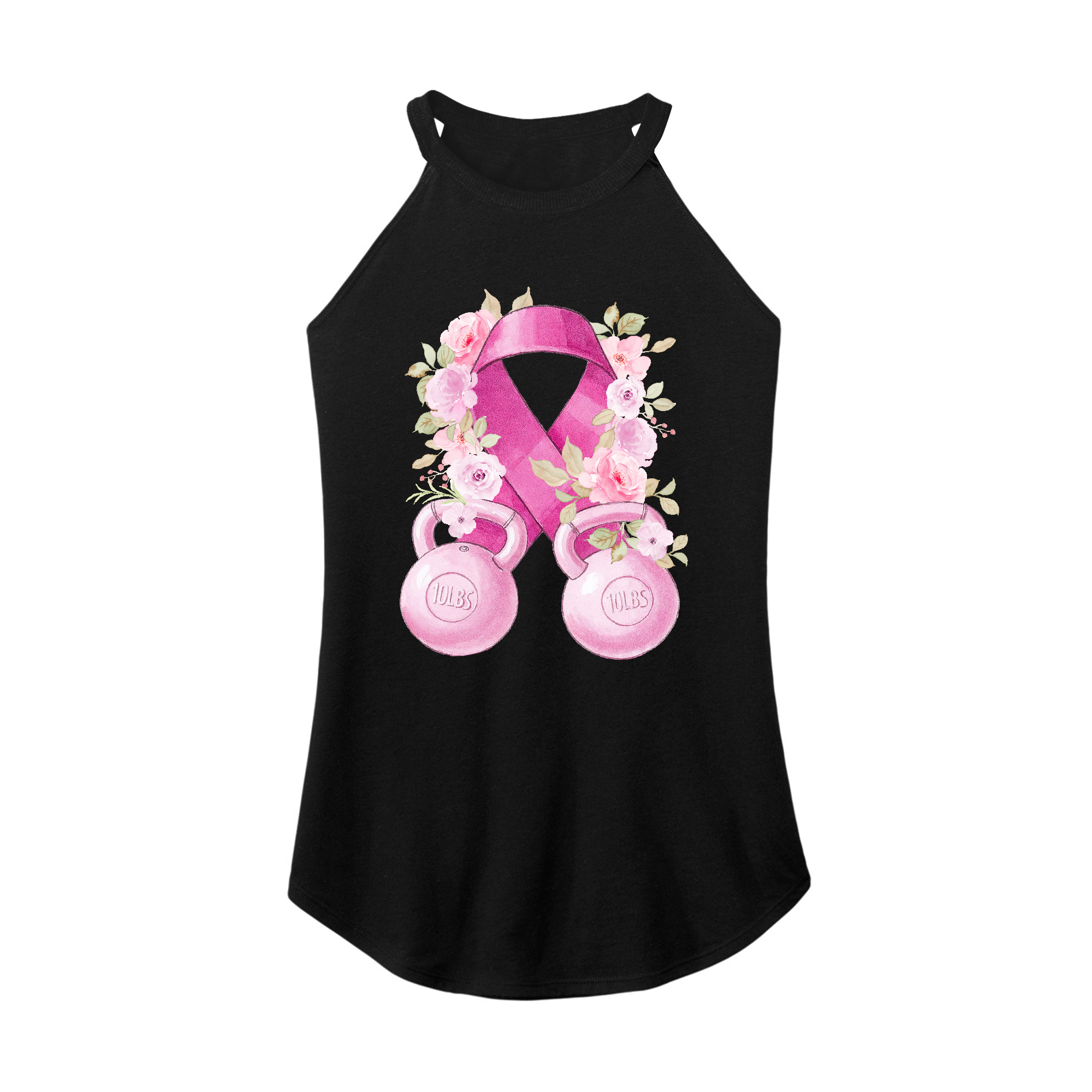 Womens X-Small Black Rocker Tank Top