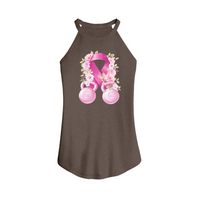 Womens X-Small Brown Tank Top