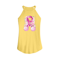 Womens X-Small Yellow Tank Top