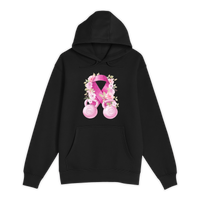 Unisex Small Black Pullover Hooded Sweatshirt