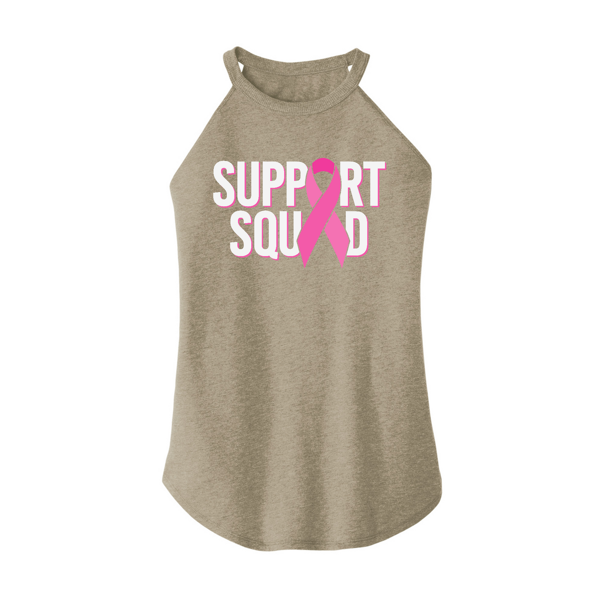Fitness Tee Co. | Support Squad Women's District Rocker Tank | Women's ...