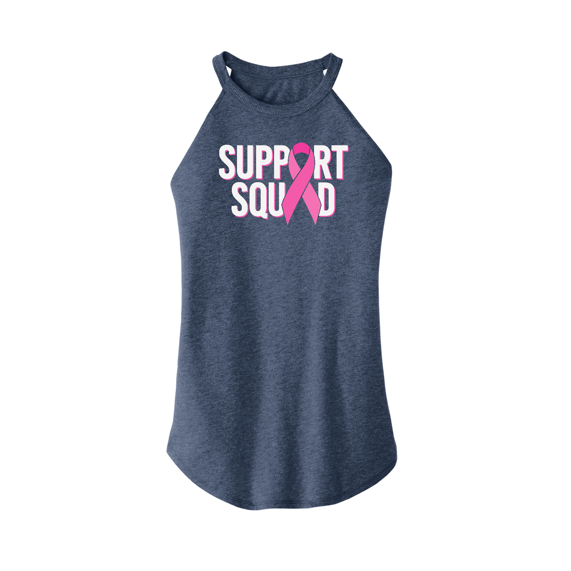 Womens X-Small Navy Heather Tank Top