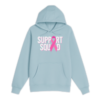 Unisex Small Blue Mist Pullover Hooded Sweatshirt