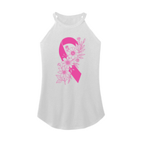 Womens X-Small White Rocker Tank Top