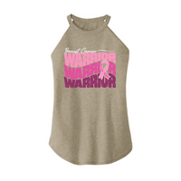 Womens X-Small Sand Rocker Tank Top