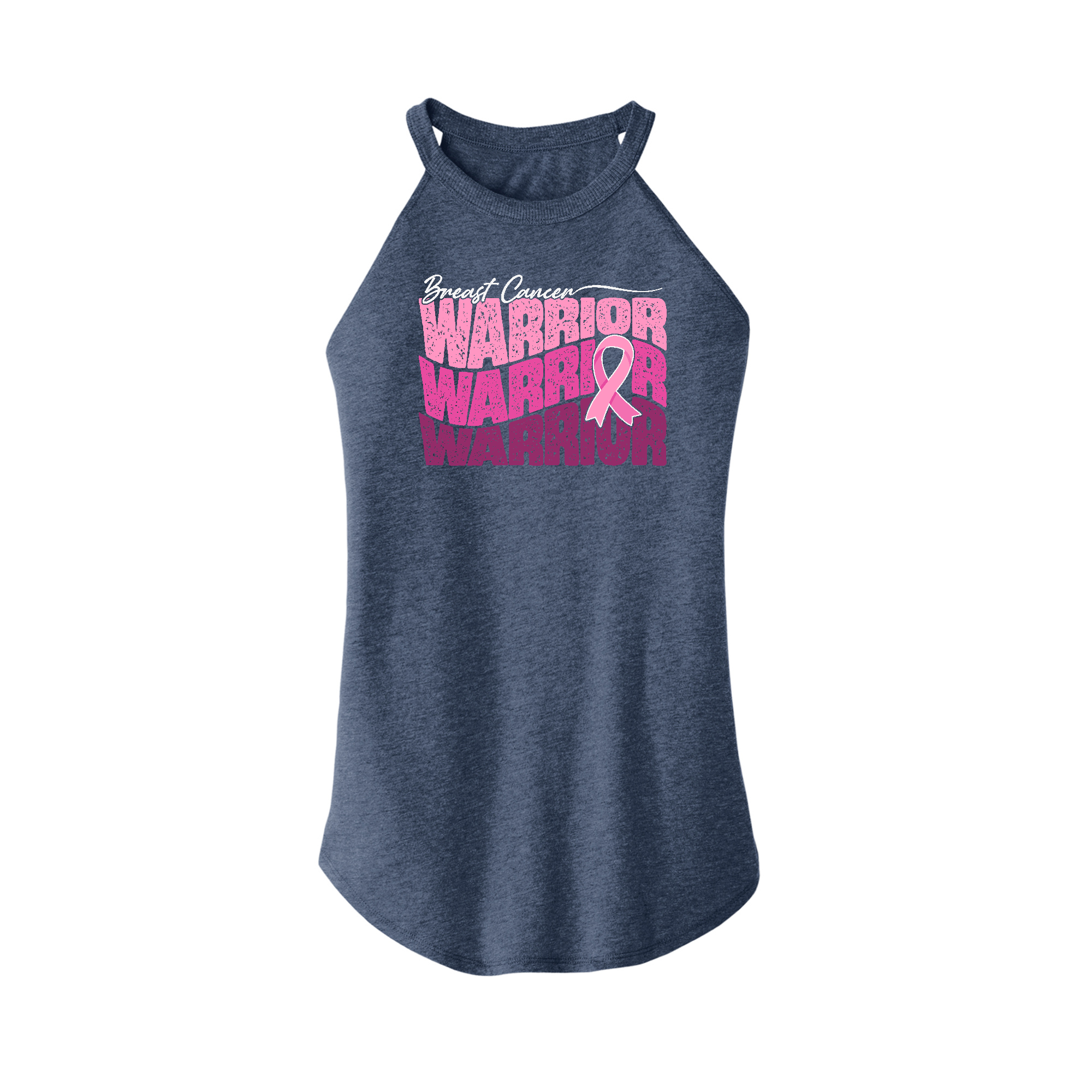 Womens X-Small Navy Heather Tank Top