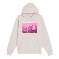 Unisex Small Light Pink Pullover Hooded Sweatshirt