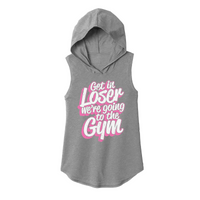 Womens Small Heather Gray Hoodie