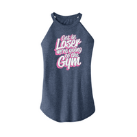 Womens X-Small Navy Heather Tank Top