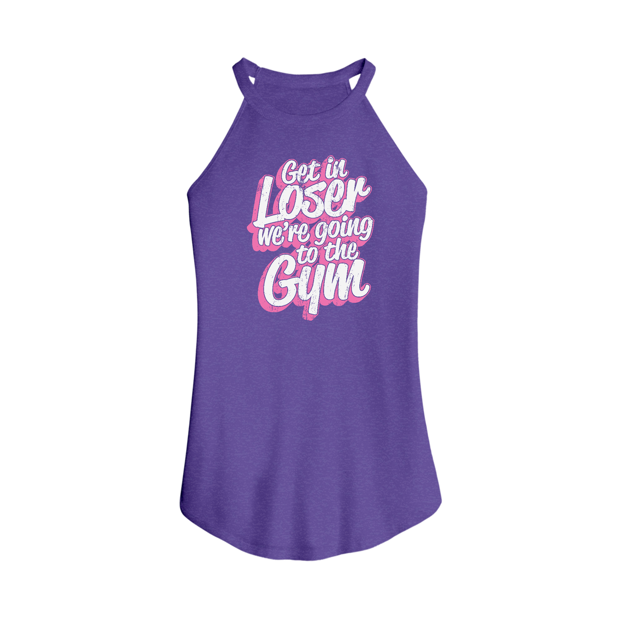 Womens X-Small Purple Tank Top