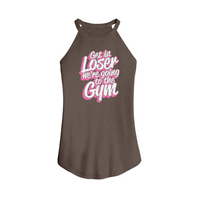 Womens X-Small Brown Tank Top