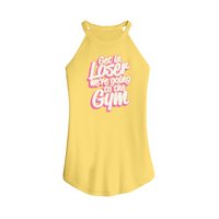 Womens X-Small Yellow Tank Top