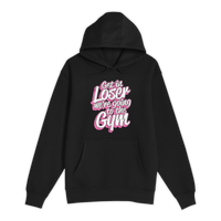 Unisex Small Black Pullover Hooded Sweatshirt