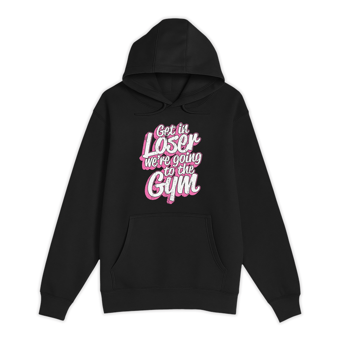 Unisex Small Black Pullover Hooded Sweatshirt