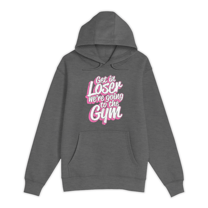 Unisex Small Charcoal Heather Pullover Hooded Sweatshirt