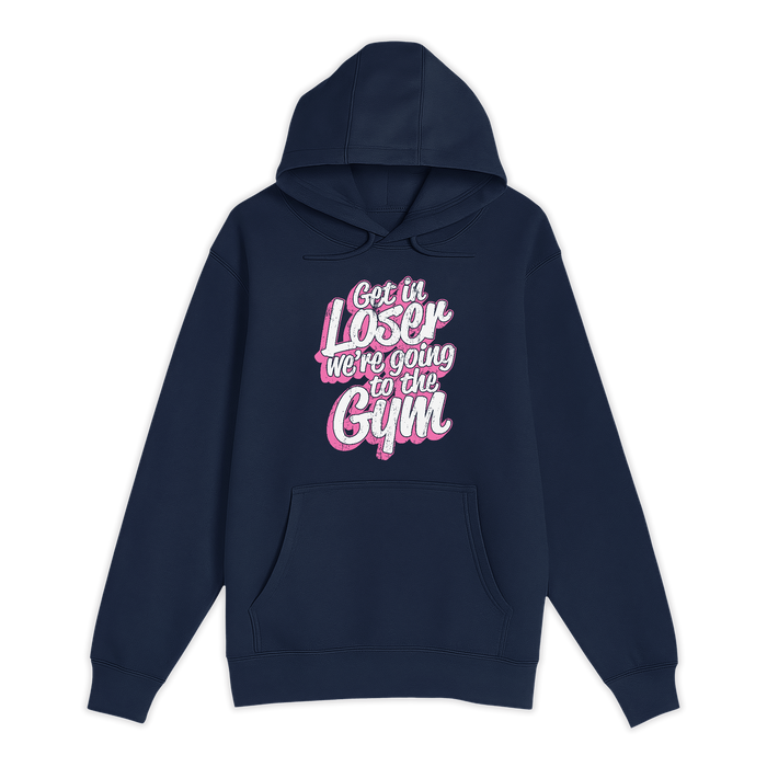 Unisex Small Navy Pullover Hooded Sweatshirt