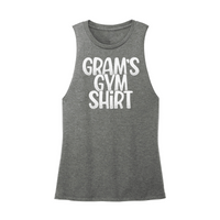 Womens X-Small Dark Gray Muscle Tank