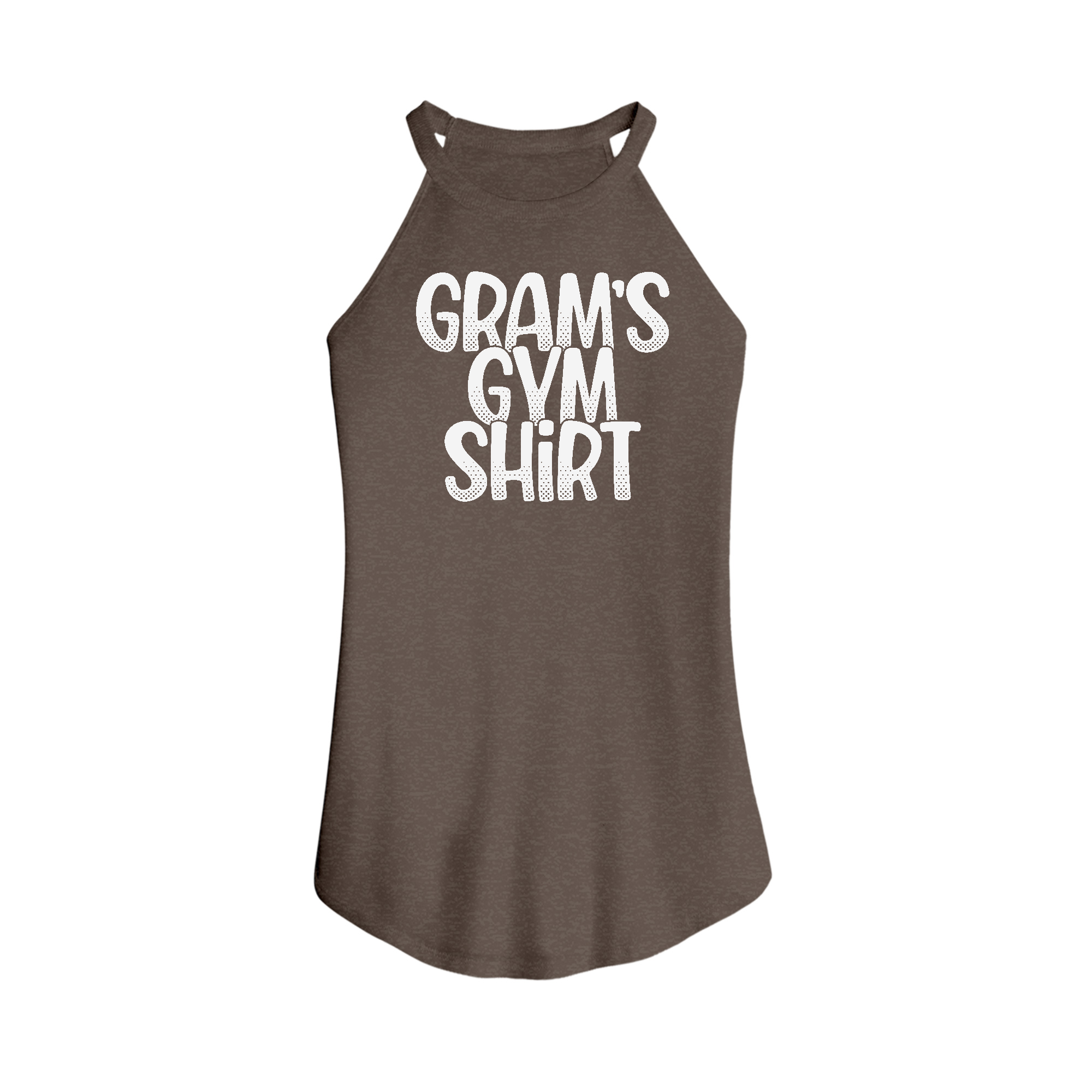 Womens X-Small Brown Tank Top