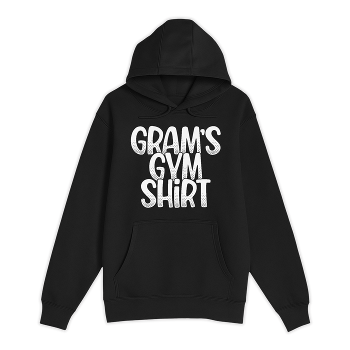 Unisex Small Black Pullover Hooded Sweatshirt