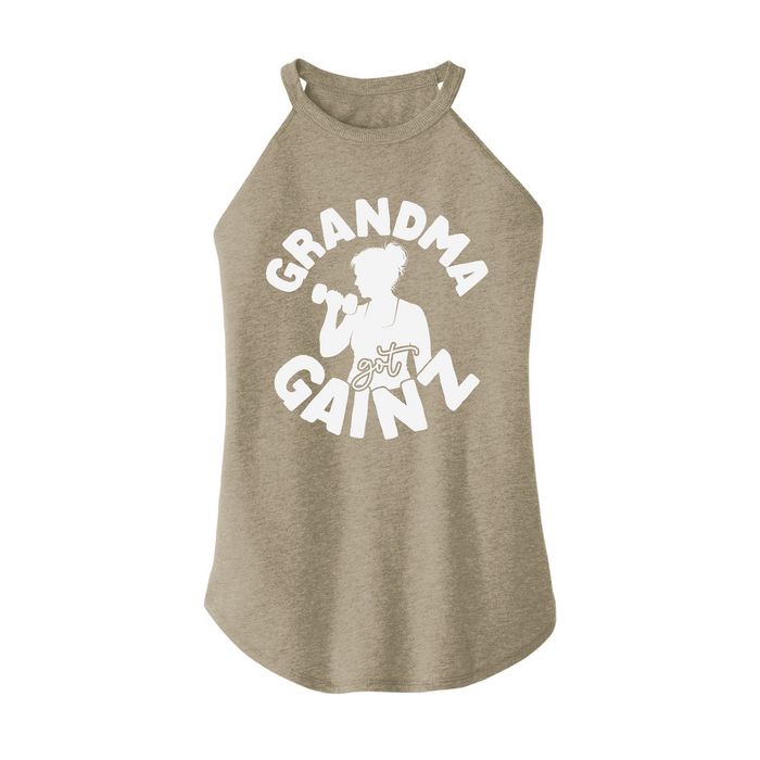 Womens X-Small Sand Rocker Tank Top