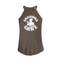 Womens X-Small Brown Tank Top
