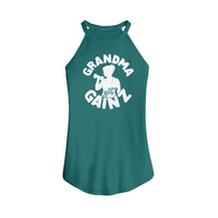 Womens X-Small Teal Tank Top