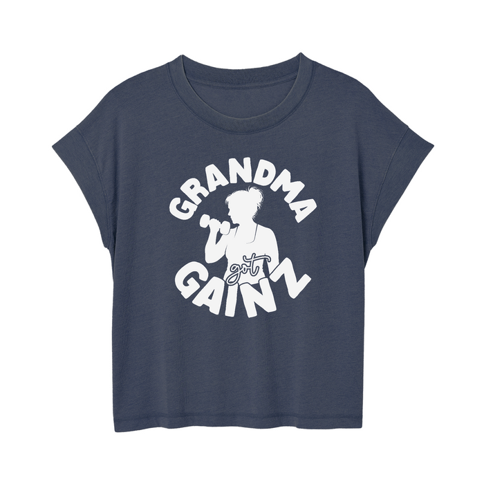 Womens Small Navy Style_T-Shirt