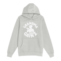 Unisex Small Oatmeal Pullover Hooded Sweatshirt
