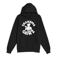 Unisex Small Black Pullover Hooded Sweatshirt
