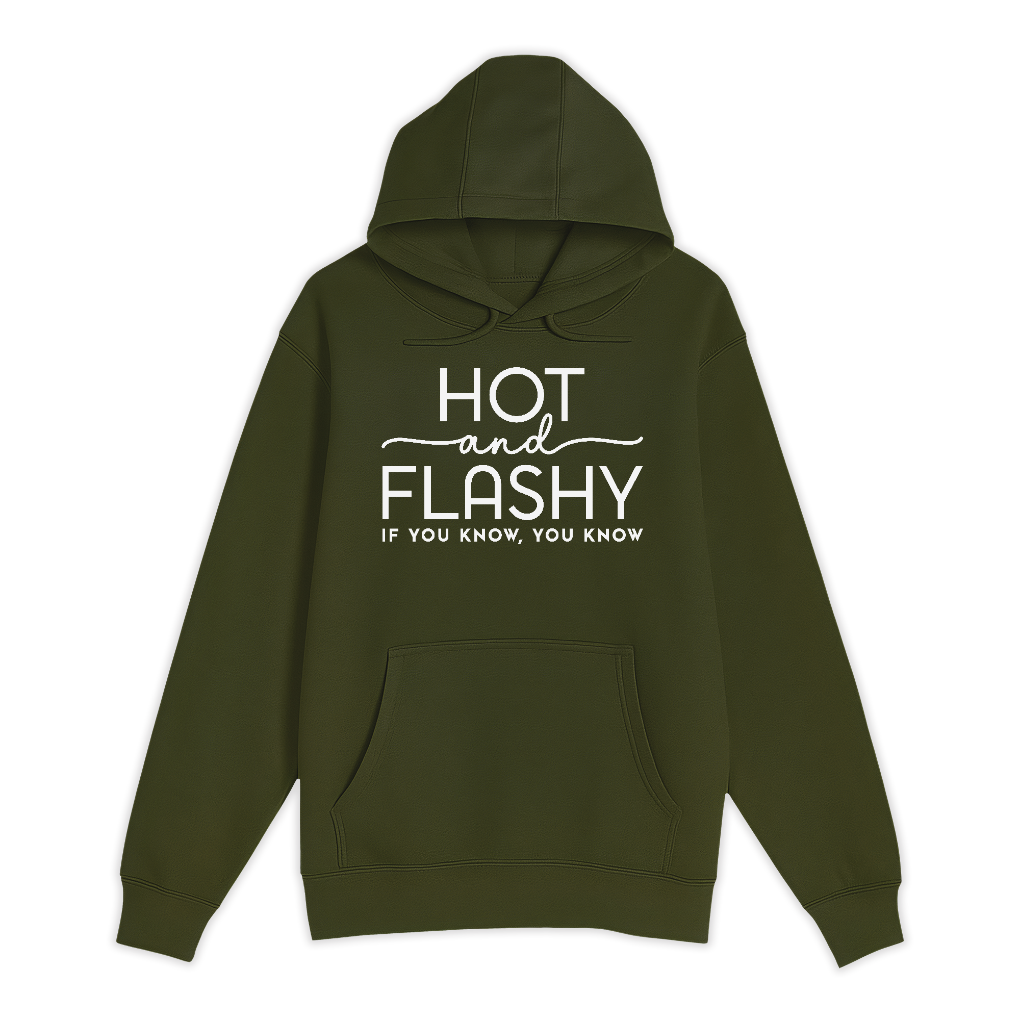 Unisex Small Army Pullover Hooded Sweatshirt