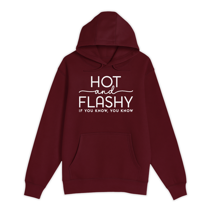 Unisex Small Burgundy Pullover Hooded Sweatshirt