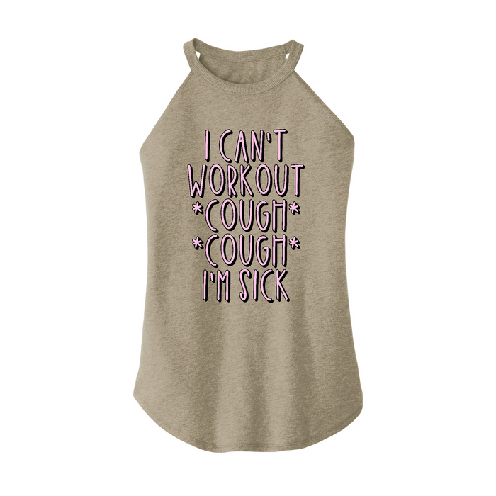 Womens X-Small Sand Rocker Tank Top