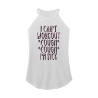 Womens X-Small White Rocker Tank Top